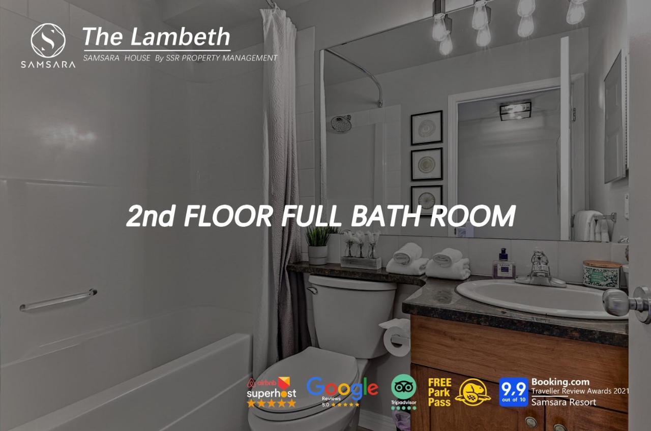 The Lambeth By Samsara Resort Private Entry Panorama Top View 2Br And 2Bth Canmore Kültér fotó